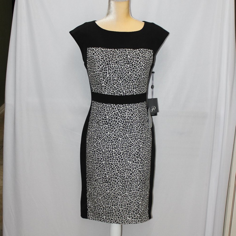 NWT Adrianna Papell Leopard Print Sleeveless Dress